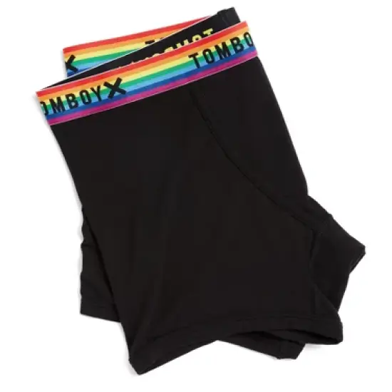 TomboyX Boxer Briefs Underwear, 4.5" Inseam, Modal Stretch Comfortable Boy Short image {2}