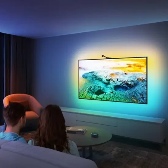 Govee DreamView T1 16.4' TV Backlight: Wi-Fi Bias Lighting, Home Theater Accessory image {3}