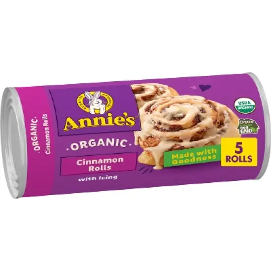 Annie's Organic Cinnamon Rolls with Icing - 17.5oz/5ct image {13}