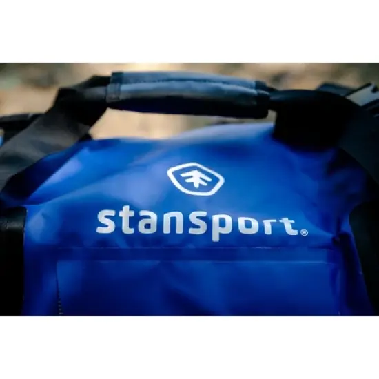 Stansport Waterproof Dry Duffle Bag 65L Blue image {10}