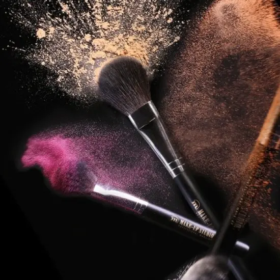 Blusher Brush Angle Shaped Goat Hair - 2 by Make-Up Studio for Women - 1 Pc Brush image {4}