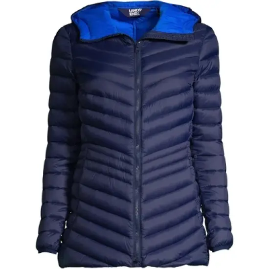 Lands' End Women's Ultralight Packable Down Jacket image {4}