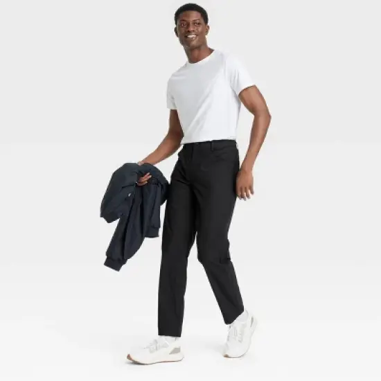 Men's 360 Lifestyle Relaxed Fit 5-Pocket Pants - All In Motion&trade; image {2}