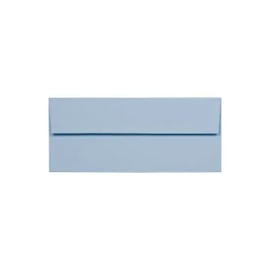 JAM Paper #10 Business Envelopes 4.125 x 9.5 Baby Blue Bulk 500/Box (2155778H) image {4}