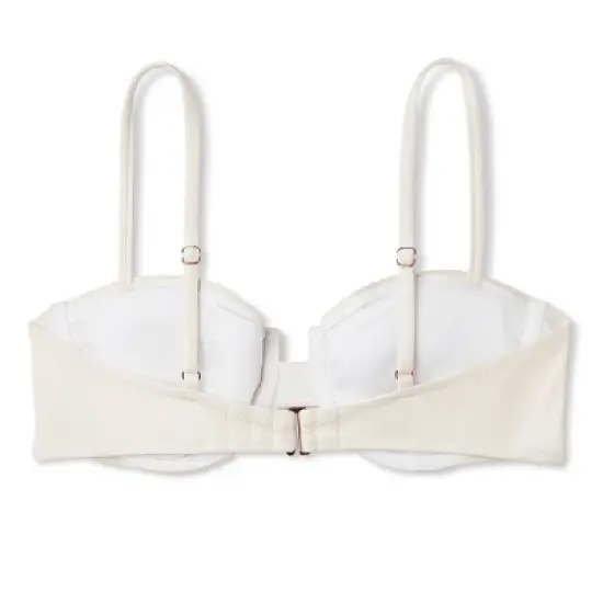 Women's Crochet Underwire Bikini Top - Shade & Shore&trade; Off-White image {6}