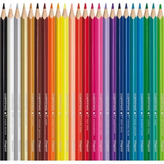 Maped Triangular Colored Pencils, 24 Per Pack, 6 Packs image {2}