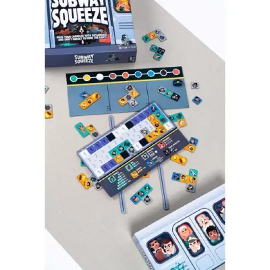 Professor Puzzle USA, Inc. Subway Squeeze Game | 2-4 Players image {3}