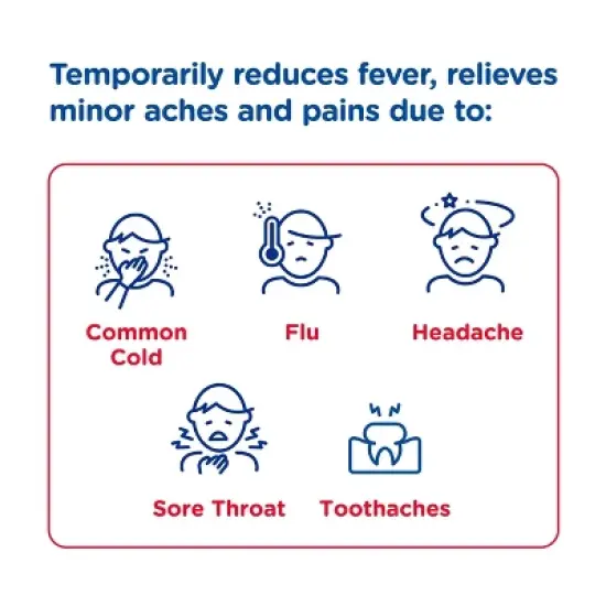 Mommy's Bliss Children's Pain & Fever Acetaminophen - 4 fl oz image {11}