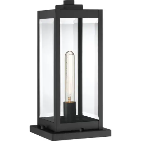 Quoizel Lighting Westover 1 - Light Post Light in  Earth Black image {1}