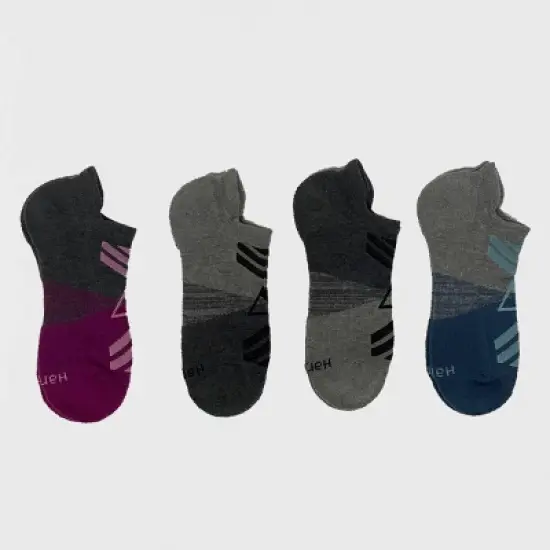 Hanes Explorer Downtown Streets 4pk No Show Socks - 5-9 image {4}