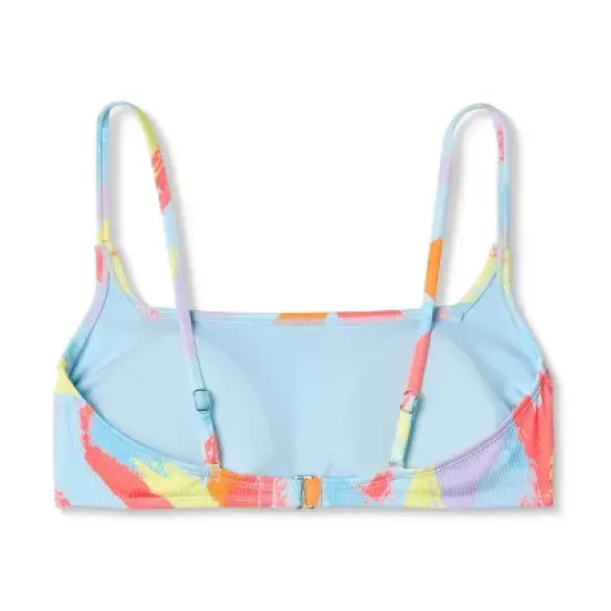 Women's Ribbed Square Neck Bralette Bikini Top - Wild Fable&trade; image {8}