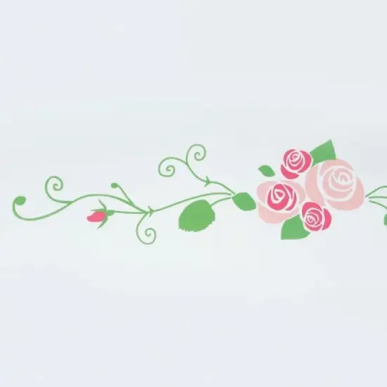 Badger Basket Doll Care Station with Three Baskets and Pocket Organizer - White Rose image {7}