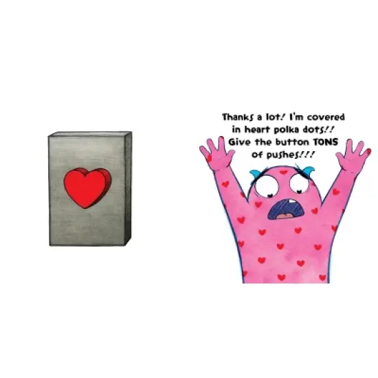 Don't Push the Button: Tons of Love - by Bill Cotter (Board Book) image {3}