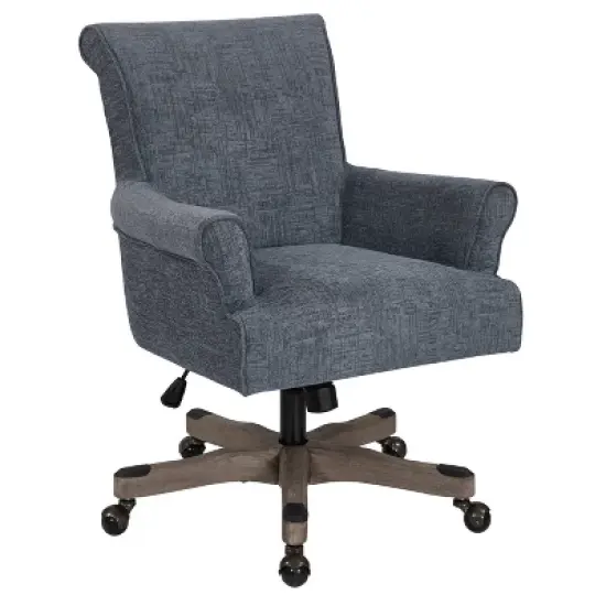 Megan Office Chair with Gray Wash Wood - OSP Home Furnishings image {8}