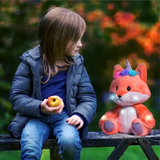 FAO Schwarz 14" Foxicorn LED Plush with Sound image {1}