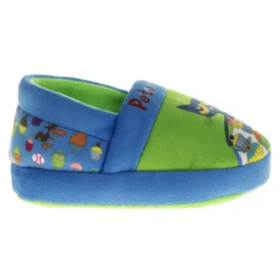 Pete The Cat Shoes -Toddler Girls Boys Slipper House Shoes- Kids Preschoolers Soft Aline Comfort Cool Groovy Cupcakes Birthday Party plush (Toddler) image {2}