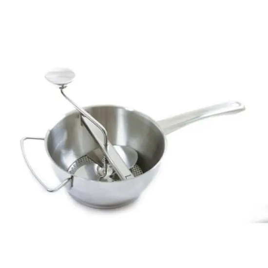 Norpro 2 Quart Multi Purpose Food Mill with 2 Discs, Stainless Steel image {3}