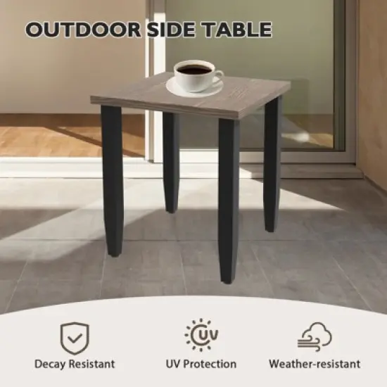 EAGLE PEAK Wicker Bistro Table and Chairs, Outdoor Bistro Set, Rattan Patio Furniture, Wicker Patio Chairs & Table, 3 Piece Set image {6}