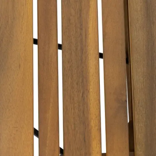 Kyoto 6pc Outdoor Acacia Wood Chaise Lounge Set with Cushions: Weather-Resistant, UV-Resistant - Christopher Knight Home image {5}