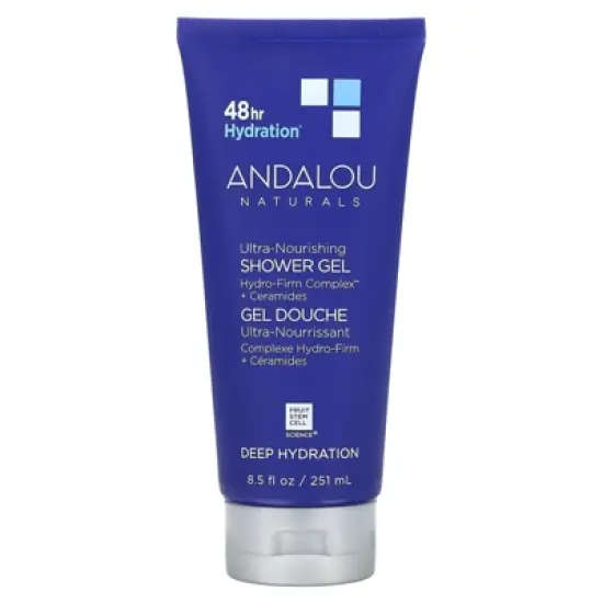 Andalou Naturals Ultra-Nourishing Shower Gel, Deep Hydration, 8.5 fl oz (251 ml) image {2}