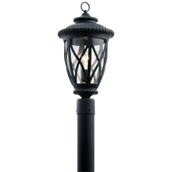 Kichler Lighting Admirals Cove 1 - Light Post Light in  Textured Black image {1}