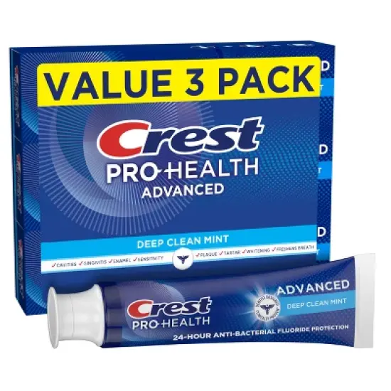 Crest Pro-Health Advanced Deep Clean Mint Toothpaste - 5.1oz image {13}