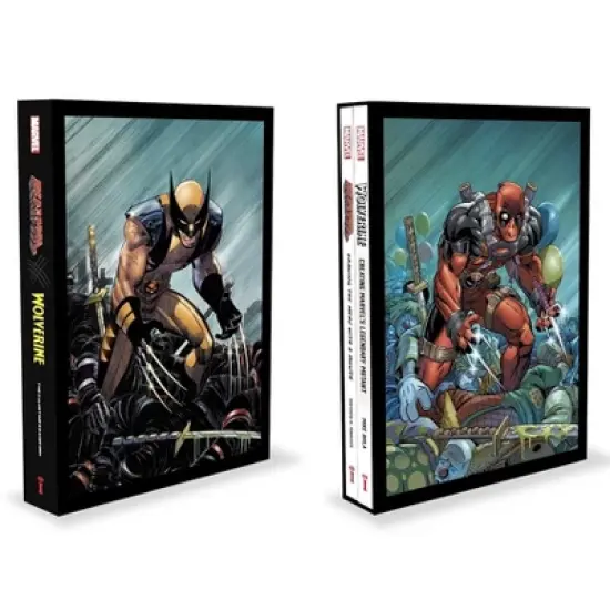 Marvel's Deadpool and Wolverine: The Illustrated History Box Set - by  Insight Editions (Hardcover) image {1}