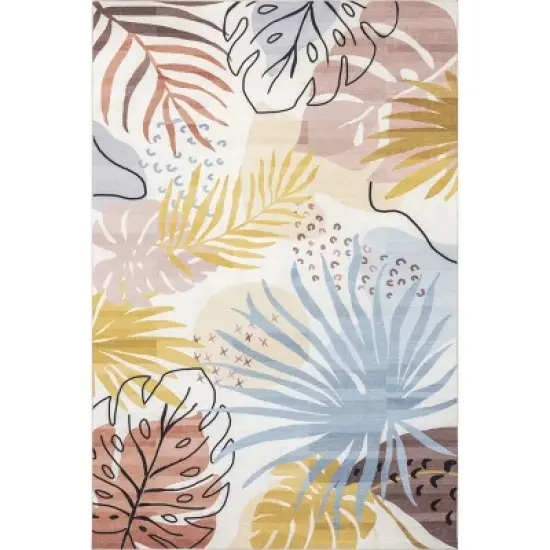 nuLOOM Ally Nautical Machine Washable Indoor/Outdoor Area Rug image {9}