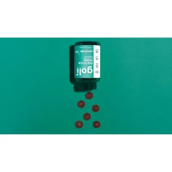 Goli Nutrition Matcha Mind Cognitive Vegan Gummies - 60ct image {6}