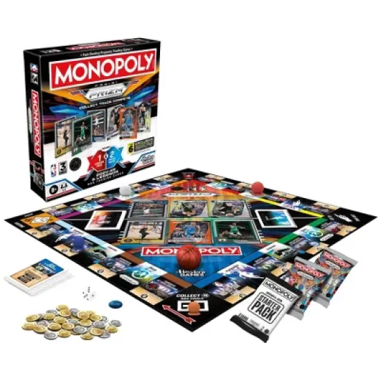 Monopoly Panini Prizm: NBA 3rd Edition Board Game image {2}