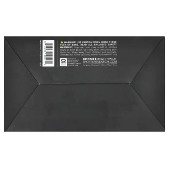 Sports Research Sweet Sweat&reg;, Push Up Bars, 2 Bars image {1}