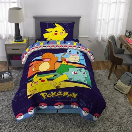 Twin Pokemon Groove Reversible Kids' Comforter image {5}