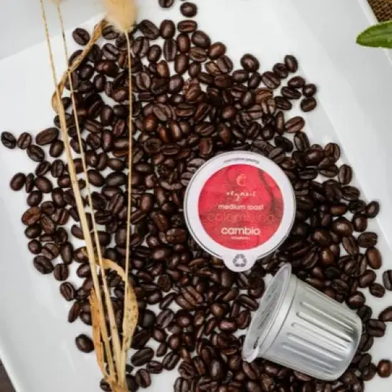 Cambio Roasters Special Colombian Medium Roast Recyclable Coffee Pods - 22ct image {6}