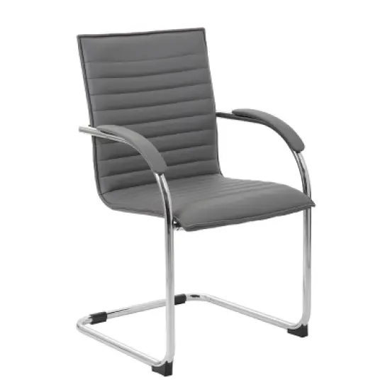 Set of 2 Vinyl Side Chair - Boss Office Products image {5}