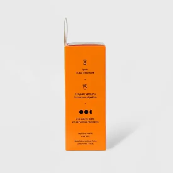 Thinx Teen's 3pc Classic Combo Briefs Period Underwear - Black/Blue/Gray image {12}