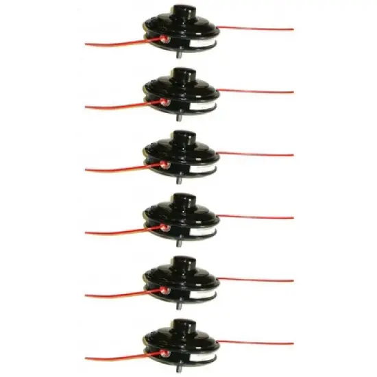 6-Pack of Shindaiwa Genuine OEM Replacement Bump & Cut UN34-8R Trimmer Head X047000790-6PK image {1}