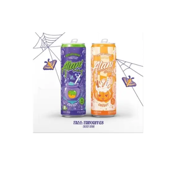 Alani Nu Witch's Brew Pumpkin Cream Variety Pack Energy Drink - 12pk/12 fl oz Cans image {2}