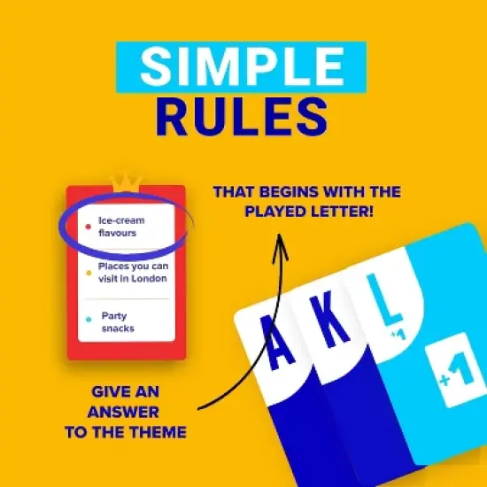 Savana Games Crack List Card Game: Creative Thinking Challenge for 2+ Players with Instructions image {2}