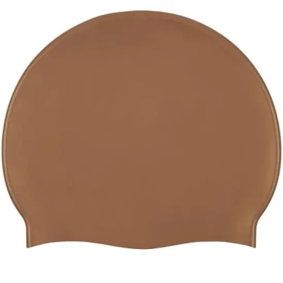 Sporti Solid Metallic Silicone Swim Cap image {5}