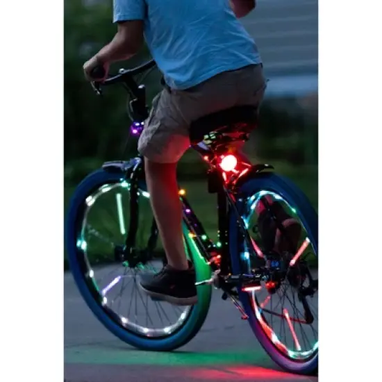 Brightz Ride LED - Flame: Silicone & ABS Bike Light, Handlebar & Seat Post Mount image {6}