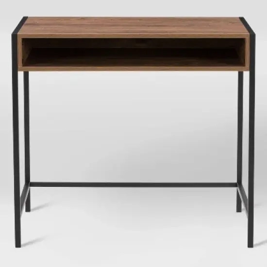 Auston Wood Grain Desk - CorLiving image {6}