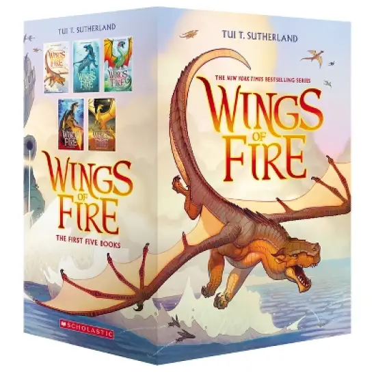 Wings Of Fire Box - By Tui T Sutherland ( Mixed Media Product ) image {1}