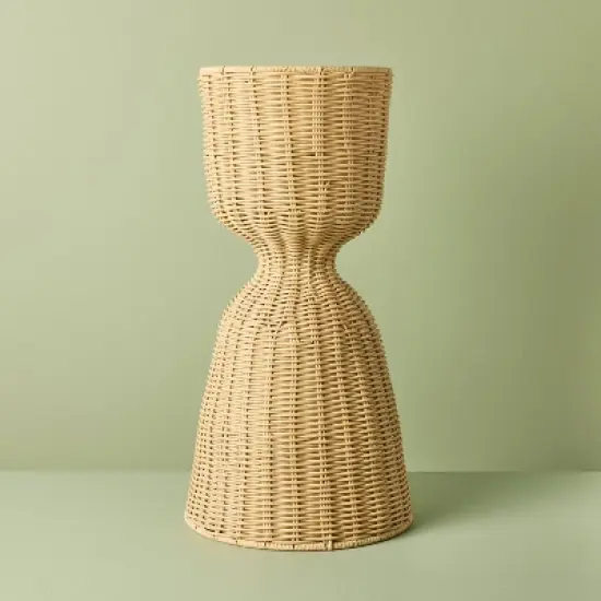 Rattan Reversible Outdoor Planter Basket - Hearth & Hand&trade; with Magnolia image {2}