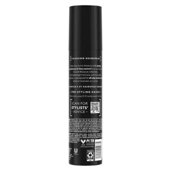 Tresemme Keratin Smooth Weightless Anti-Frizz Finishing Spray Flexible Hold Hair Treatment - 7oz image {1}