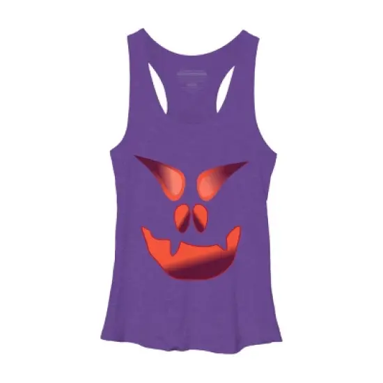 Women's Design By Humans Halloween Monster By LamaStar Racerback Tank Top image {6}