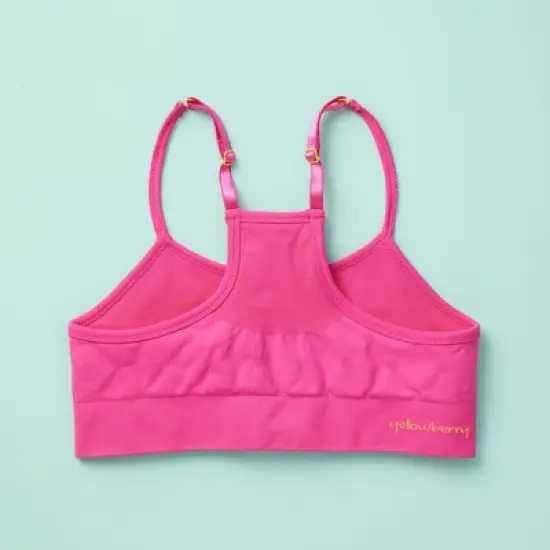 Yellowberry Seamless Racerback Bra for Girls image {1}