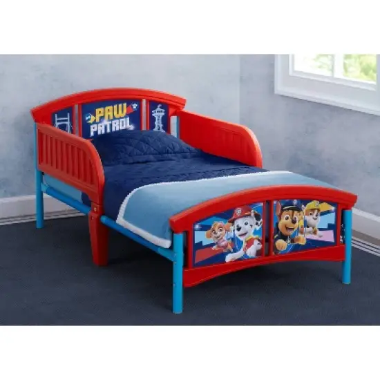 Delta Children Nick Jr. PAW Patrol Plastic Toddler Bed image {2}