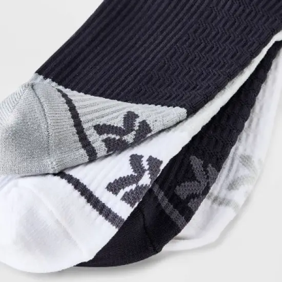Women's 4pk Colorblock No Show Athletic Socks - All in Motion&trade; 4-10 image {2}
