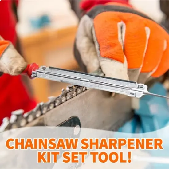 MeasuPro Store Chainsaw Sharpening Kit - 20-Piece Set with Handy Storage Bag image {3}