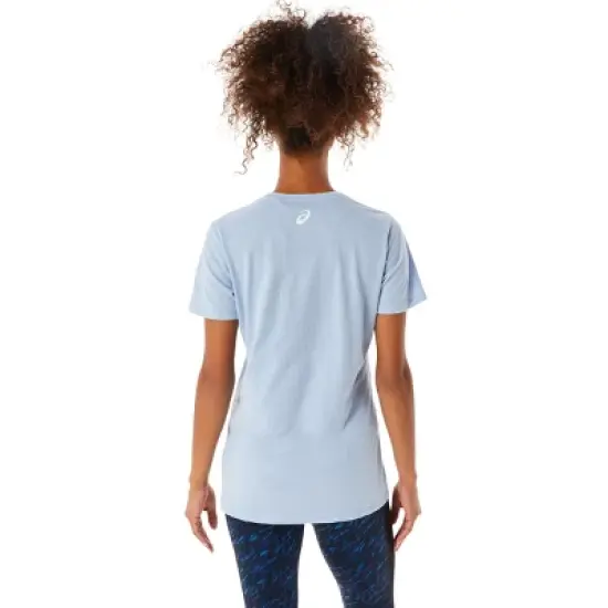 ASICS Women's SUNFLOWER SLOGAN VNECK Training Apparel 2032C622 image {1}